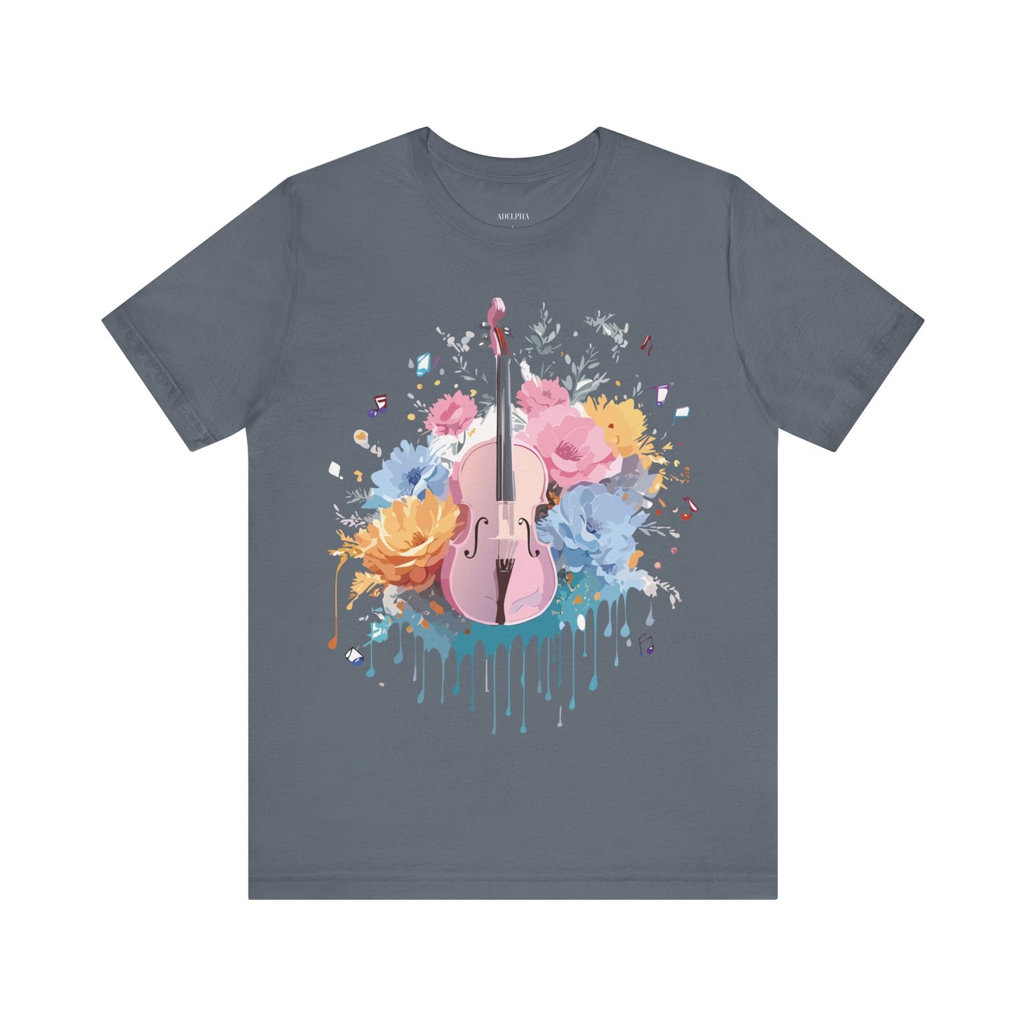 Natural Cotton Tee Shirt - Music Collection