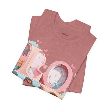 Natural Cotton Tee Shirt - Love story Collection Printify
