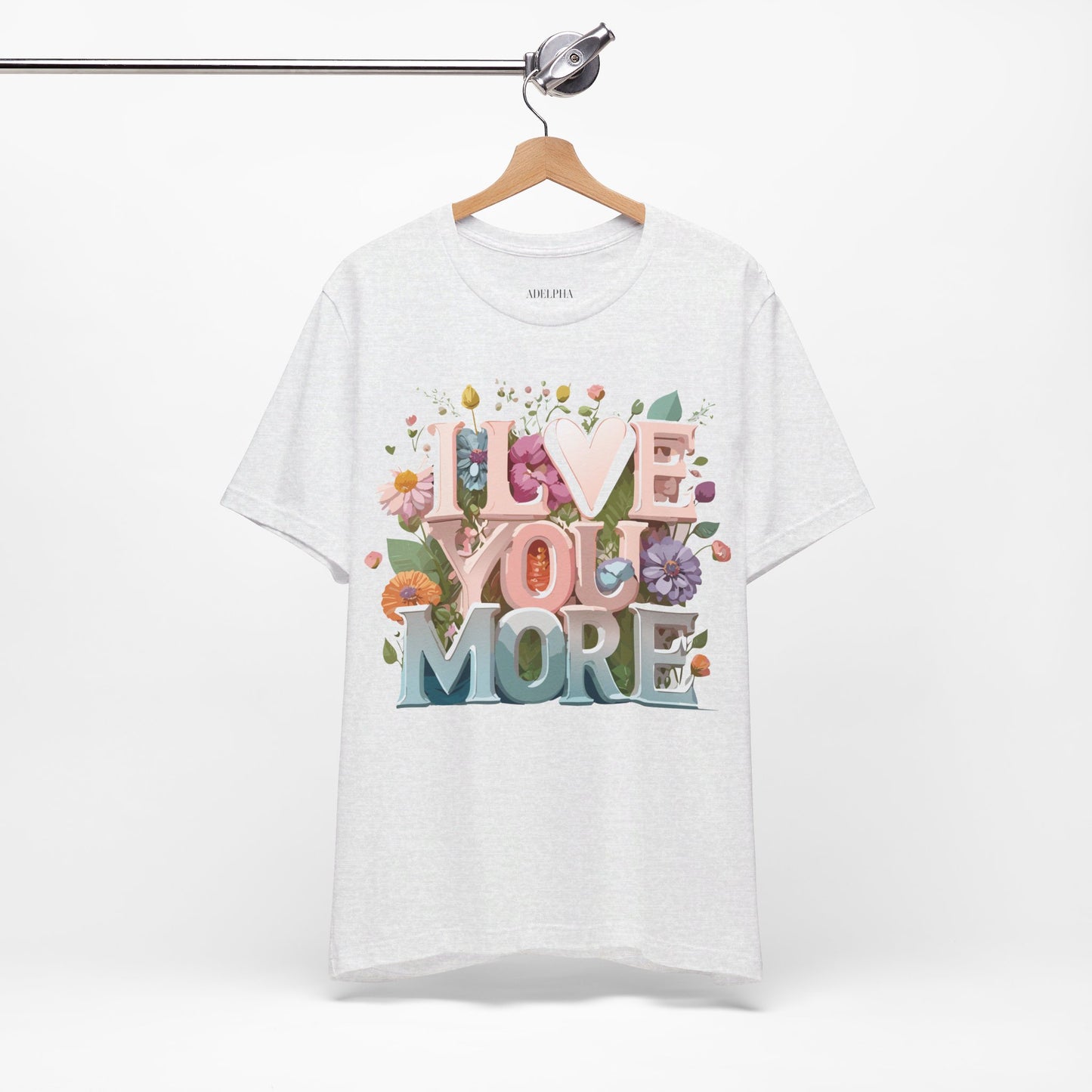 T-Shirt aus natürlicher Baumwolle – Love Story-Kollektion