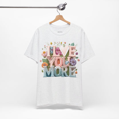 Natural Cotton Tee Shirt - Love story Collection Printify