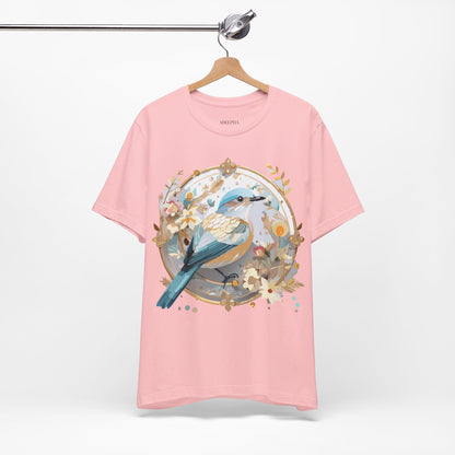 Natural Cotton Tee Shirt - Medallion Collection Printify