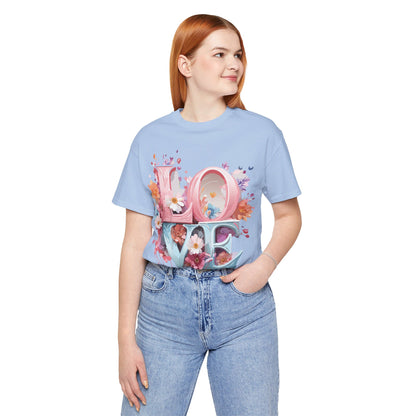 Natural Cotton Tee Shirt - Love story Collection Printify