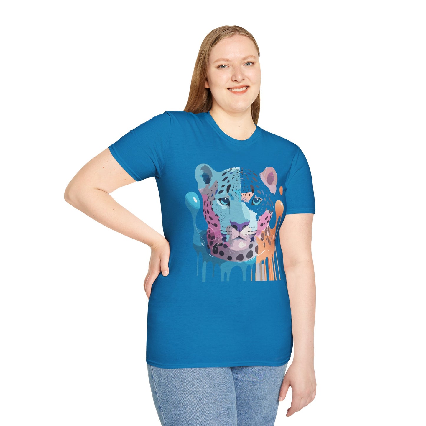Cheetah Shirt, Shirt with Cheetah, Cheetah Tee, Shirt with Animals