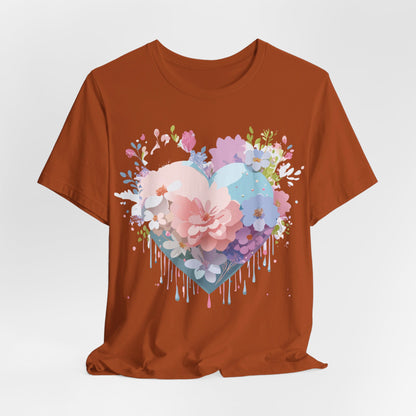 Natural Cotton Tee Shirt - Love Story Collection Printify