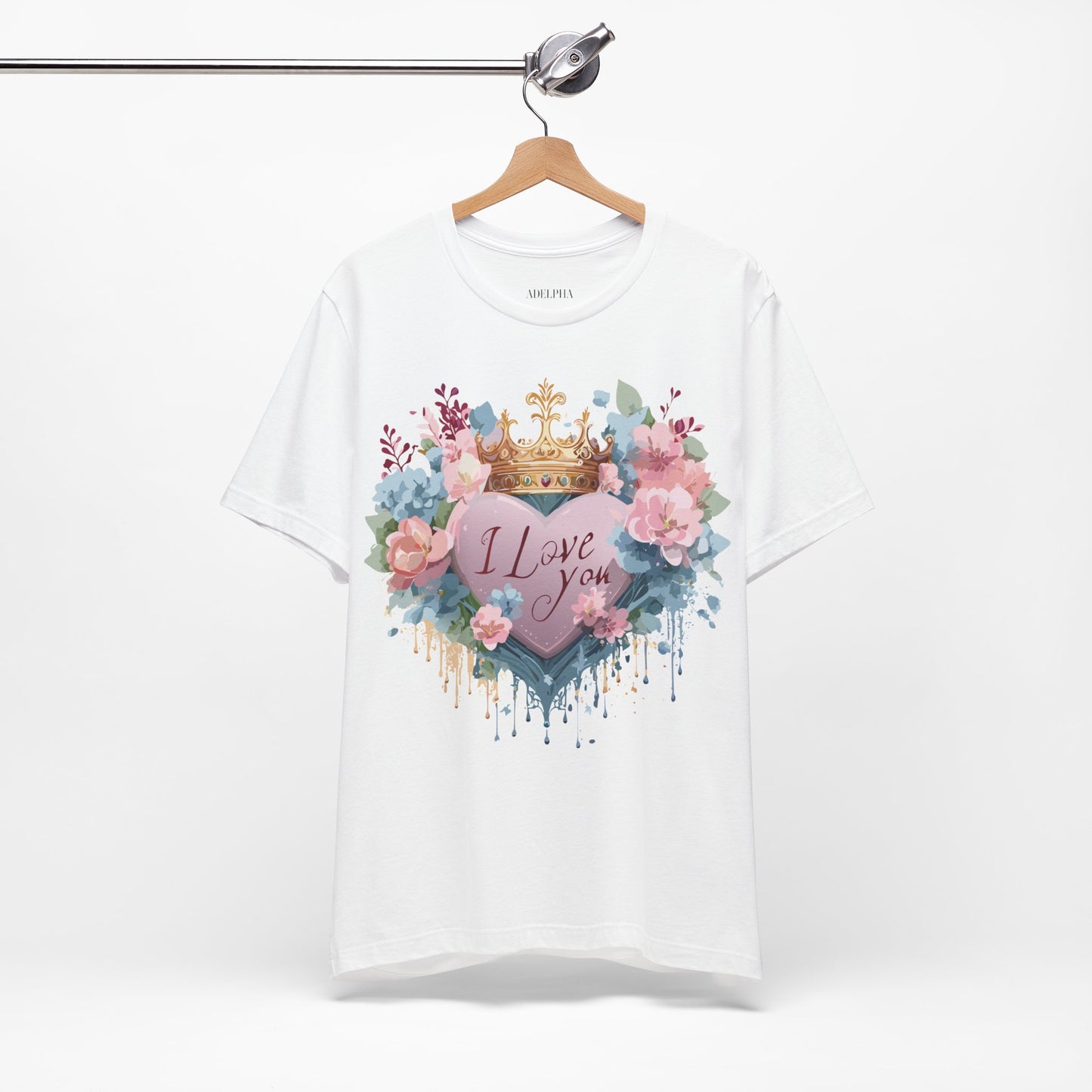 Natural Cotton Tee Shirt - Love story Collection