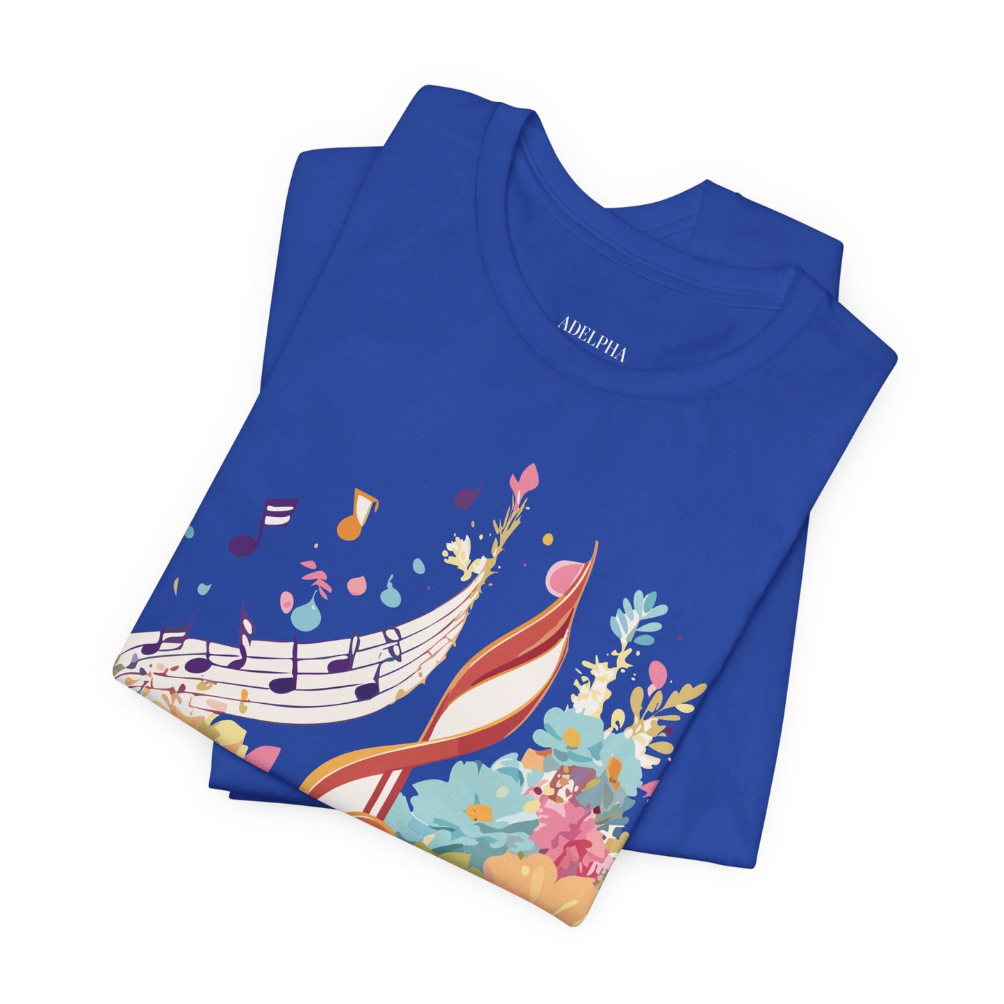 Natural Cotton Tee Shirt - Music Collection