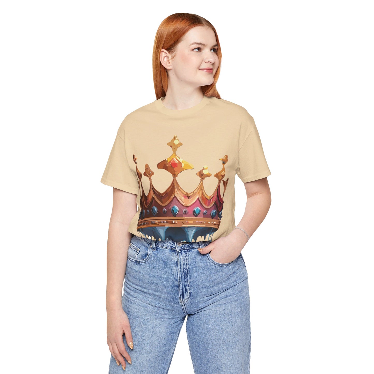 Natural Cotton Tee Shirt - Queen Collection