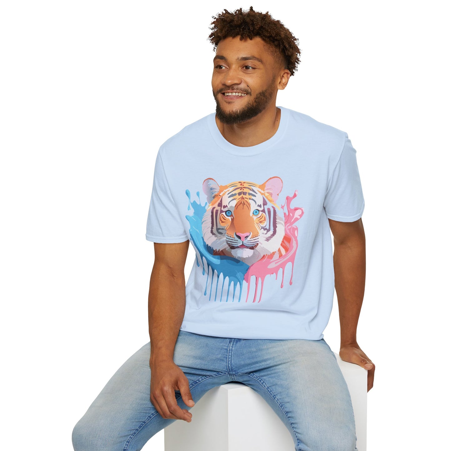 Tiger Shirt, Shirt with Tiger, Animal Tee, Shirt with Animals