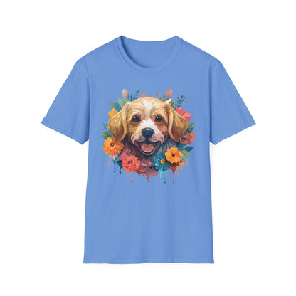 Dog Shirt Unisex Animal Tee Softstyle 64000 Gildan Cotton Tee