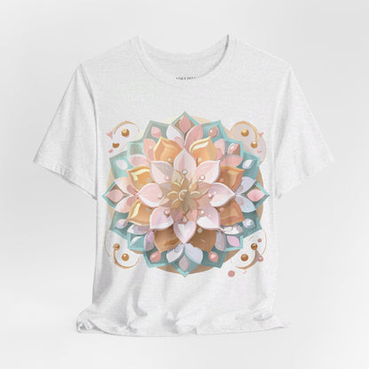 Natural Cotton Tee Shirt - Medallion Collection Printify