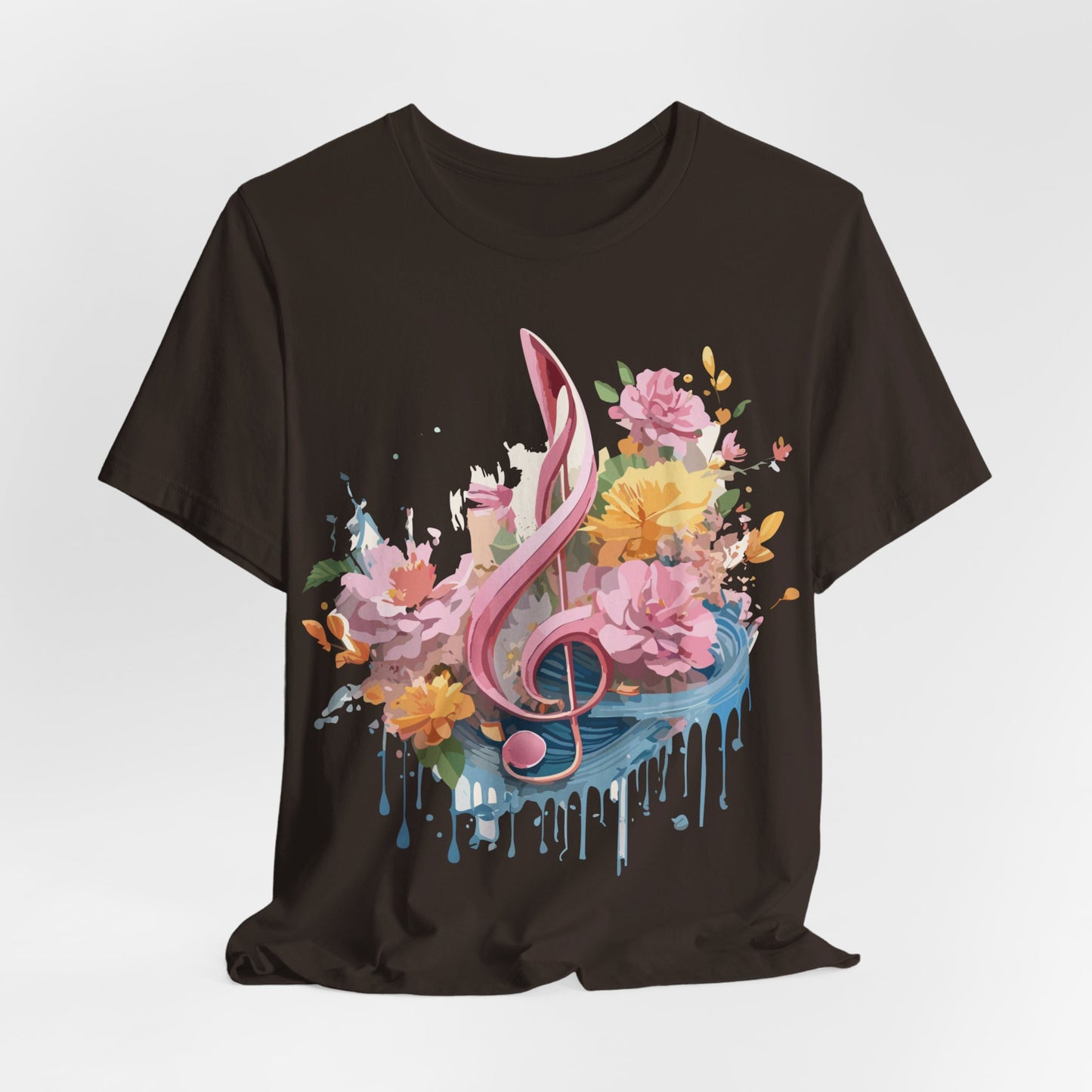 Natural Cotton Tee Shirt - Music Collection