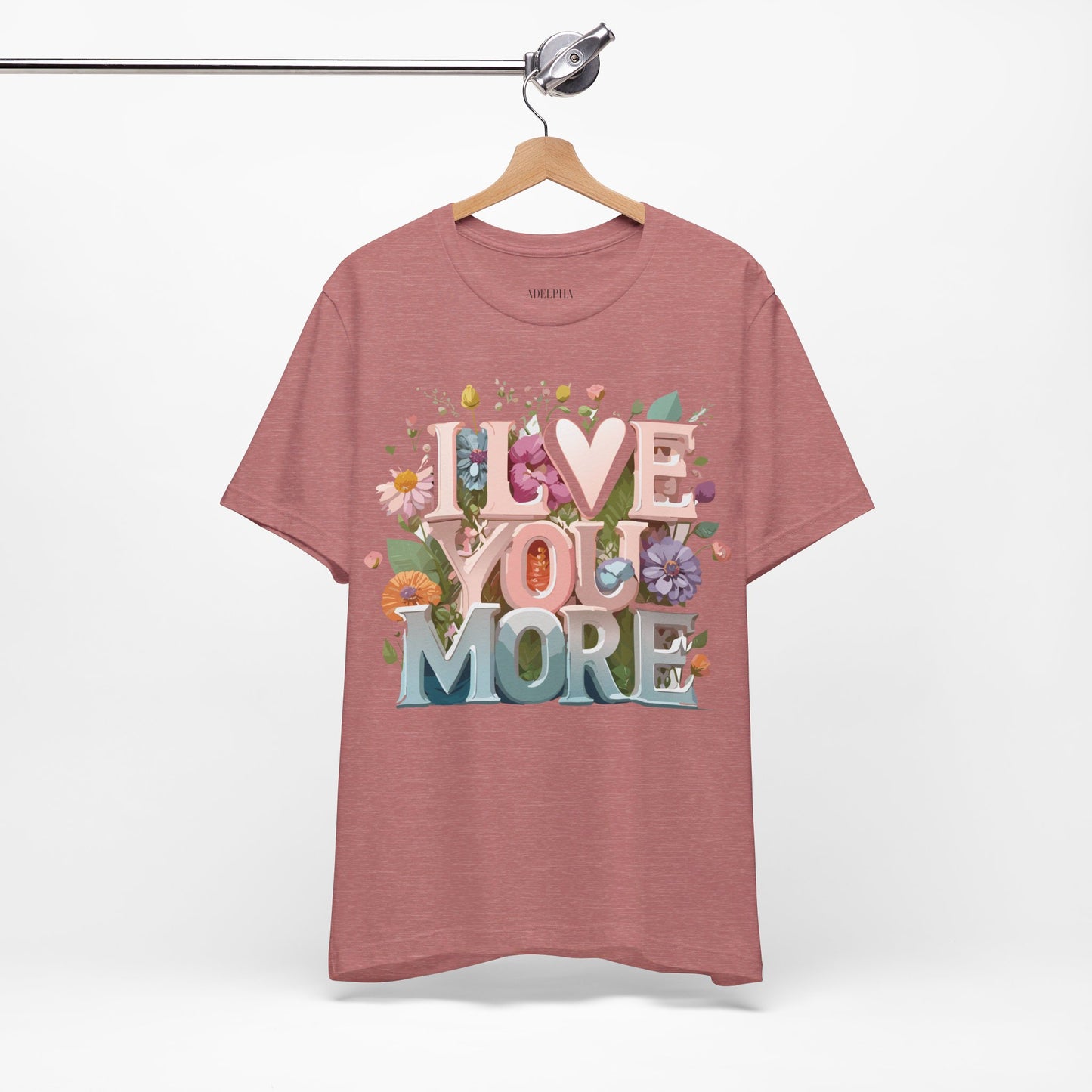 Natural Cotton Tee Shirt - Love story Collection