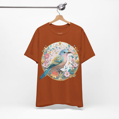 Natural Cotton Tee Shirt - Medallion Collection Printify