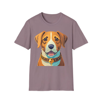 Dog Shirt Unisex Animal Tee Gildan Softstyle 64000 Cotton Tee