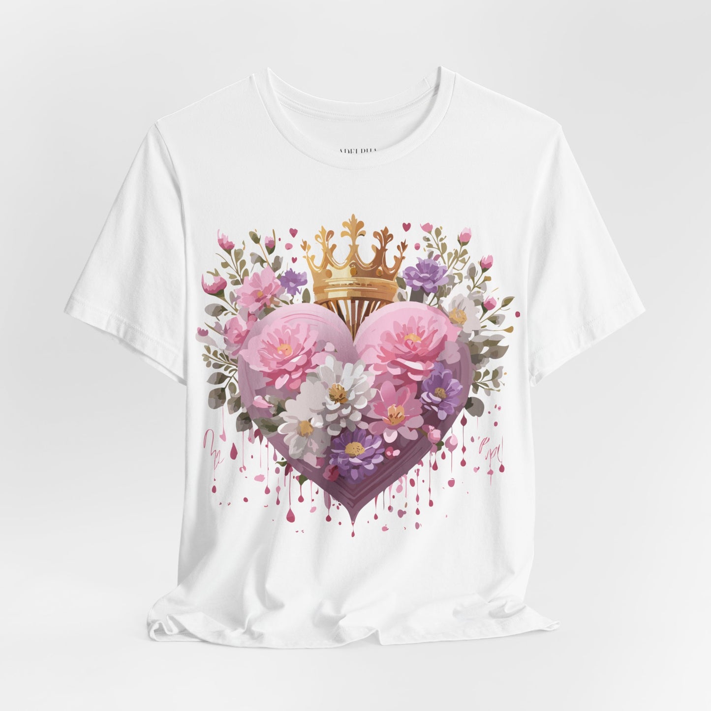 Natural Cotton Tee Shirt - Love story Collection