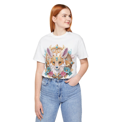 Natural Cotton Tee Shirt - Medallion Collection Printify