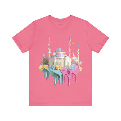 Natural Cotton Tee Shirt - Istanbul, Turkey Printify