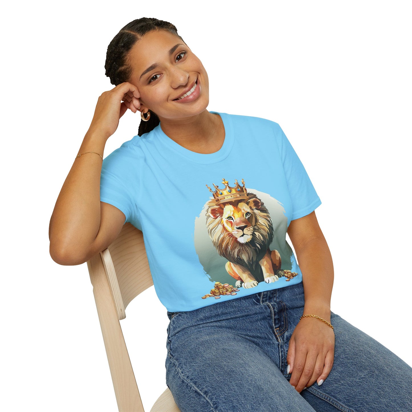 Lion Shirt, Shirt with Lion, Animal Tee, Shirt with Animals