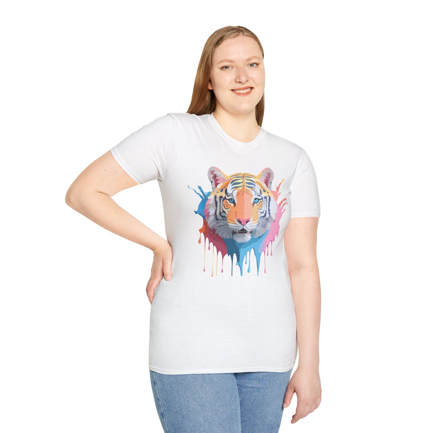 Tiger Shirt, Shirt with Tiger, Animal Tee, Shirt with Animals