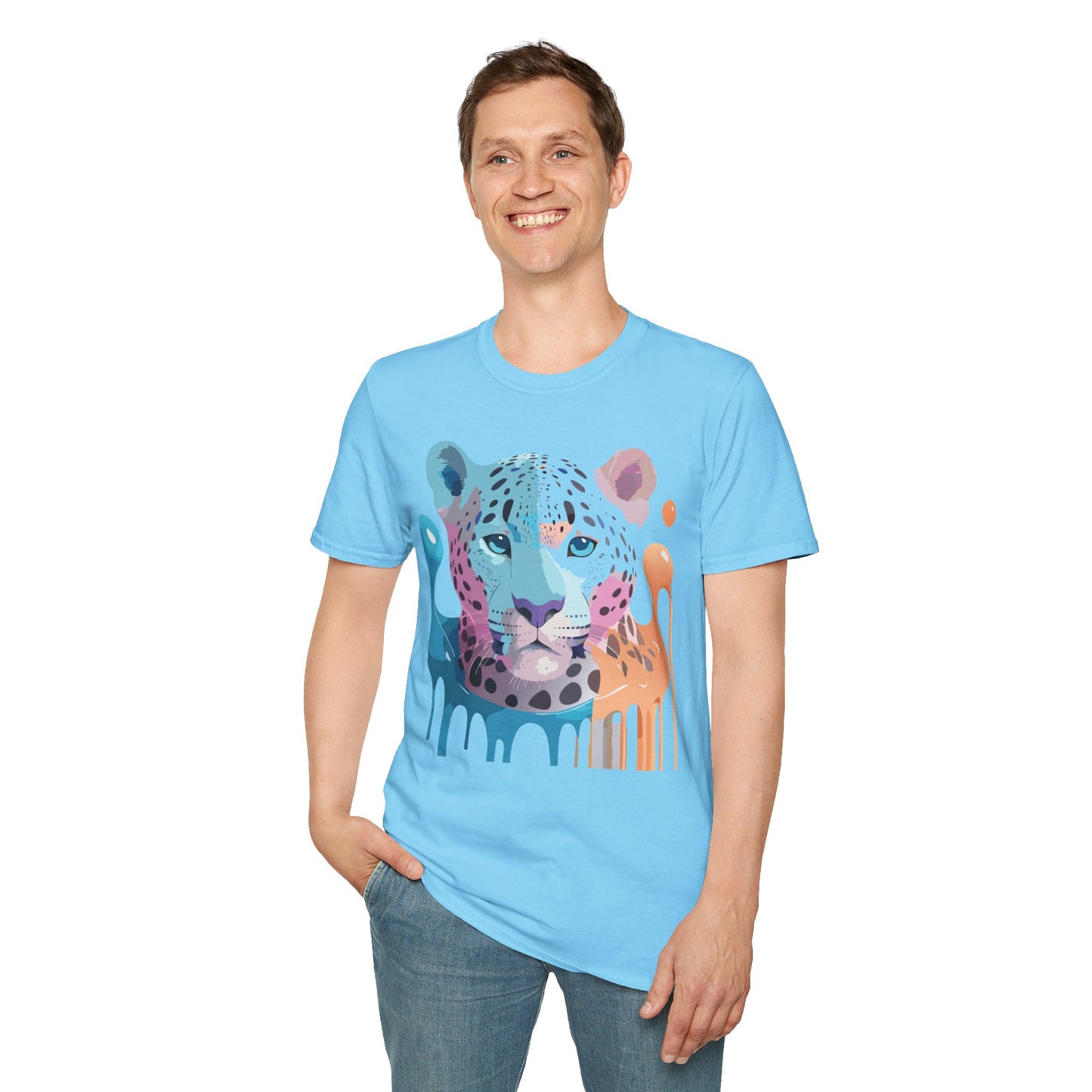 Cheetah Shirt, Shirt with Cheetah, Cheetah Tee, Shirt with Animals