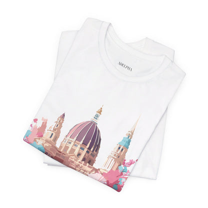 Natural Cotton Tee Shirt - Beautiful Places Collection - Vienna Printify