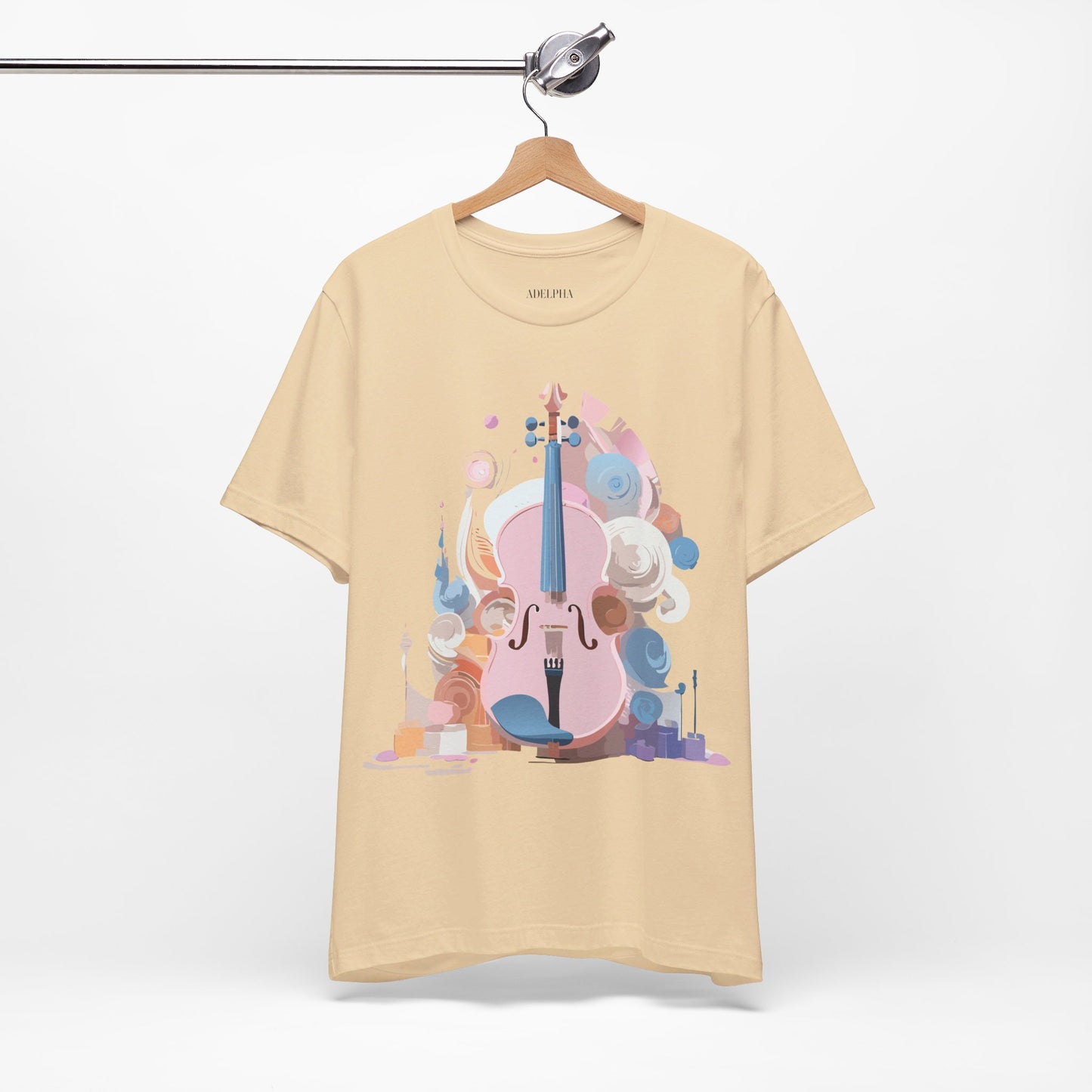 T-shirt en coton naturel - Collection Musique