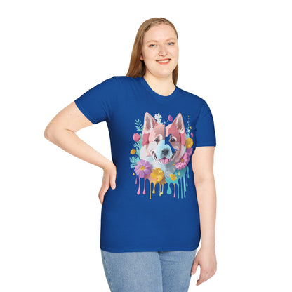 Dog Shirt Unisex Tee Softstyle Cotton Comfort for Animal Lovers