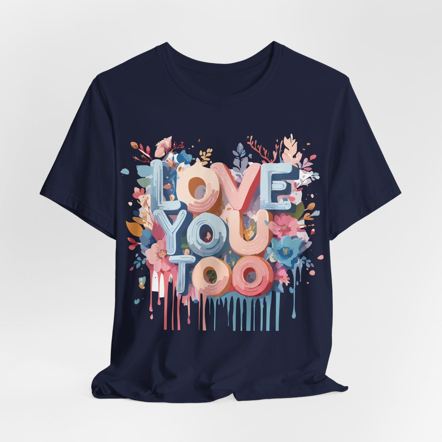 T-Shirt aus natürlicher Baumwolle – Love Story Collection