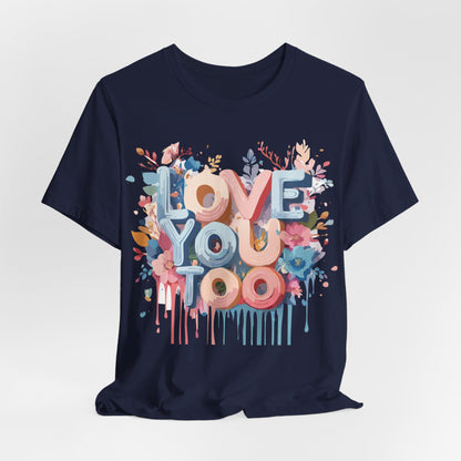 Natural Cotton Tee Shirt - Love Story Collection Printify