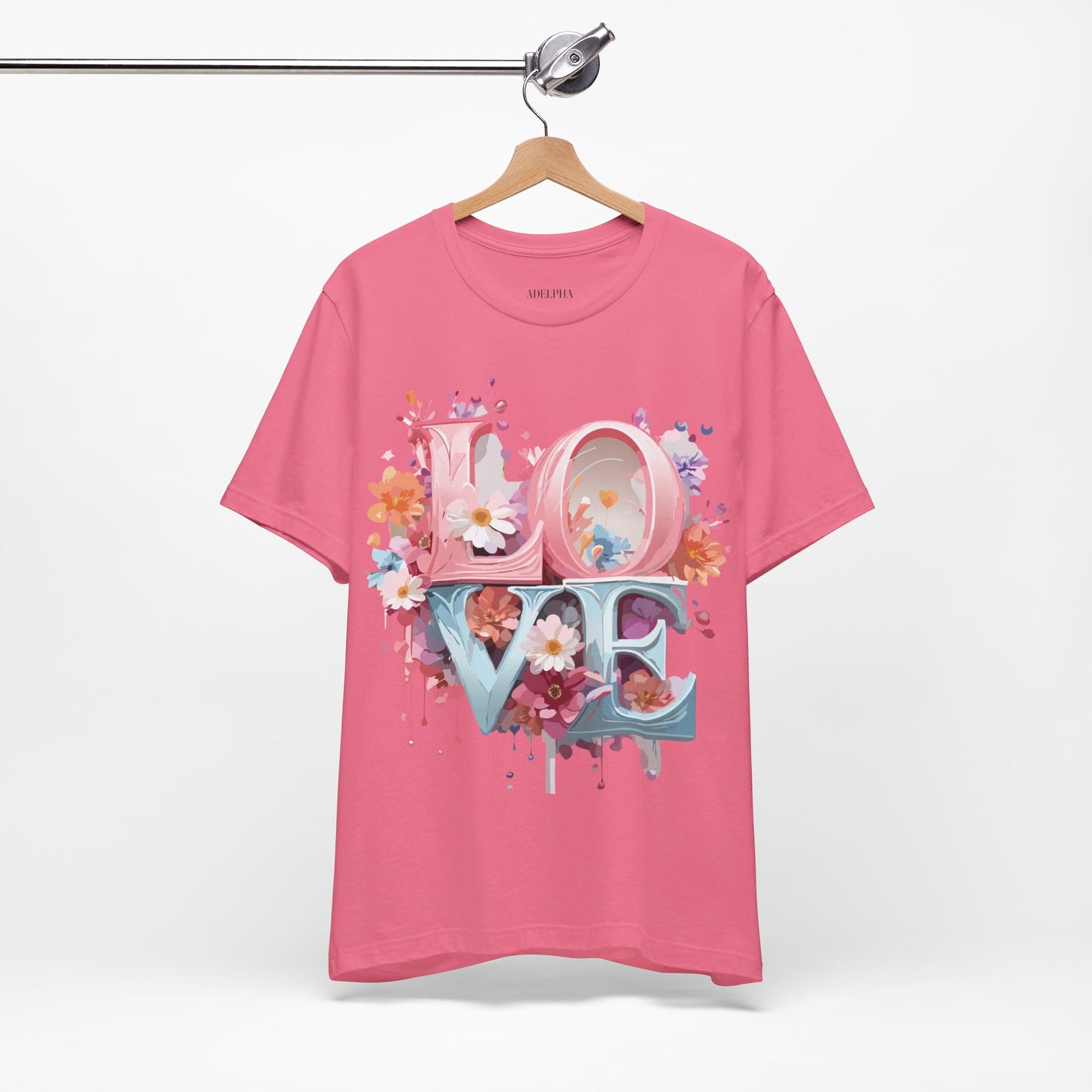 T-Shirt aus natürlicher Baumwolle – Love Story-Kollektion