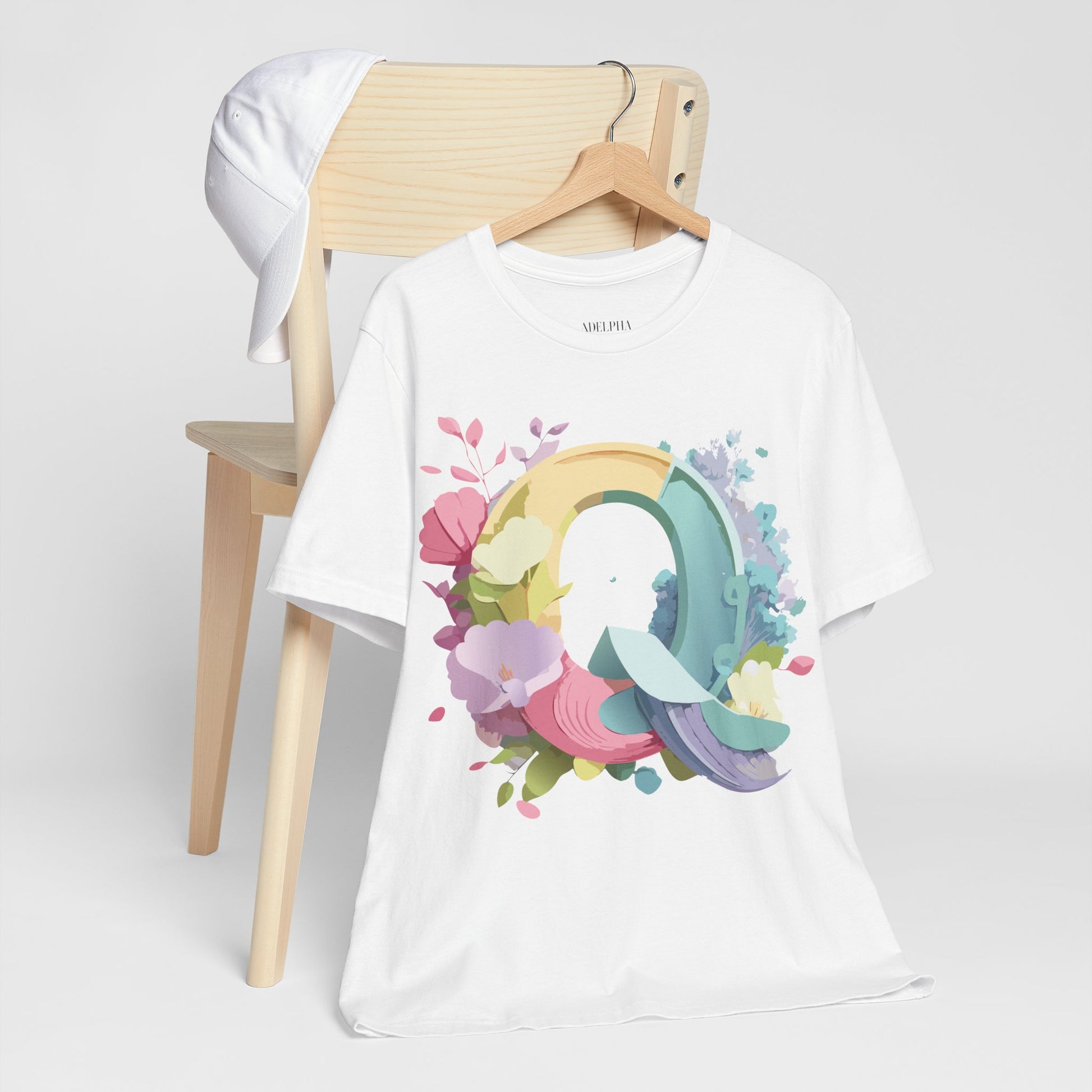 Letter Shirt, Letter Q Shirt - ADELPHA