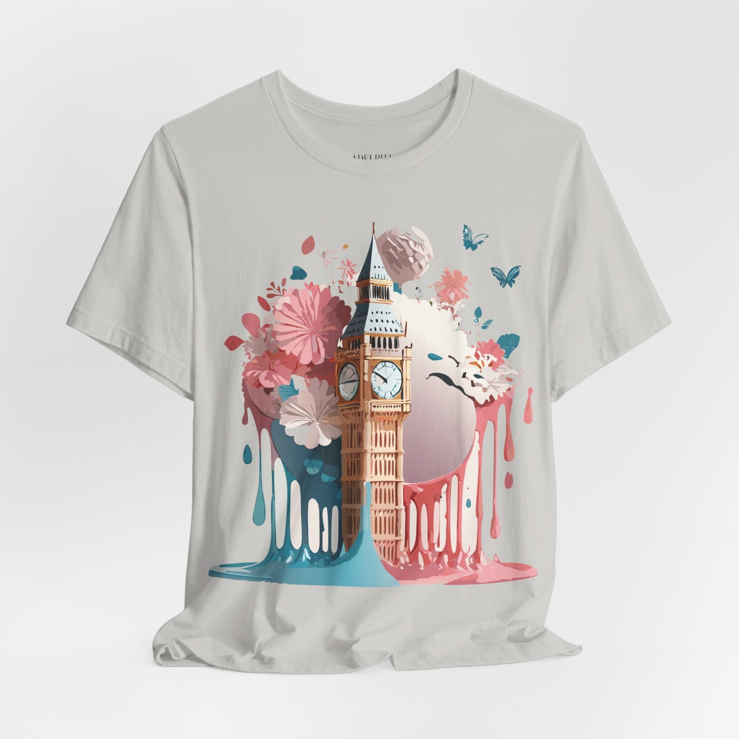 Natural Cotton Tee Shirt - Beautiful Places Collection - London