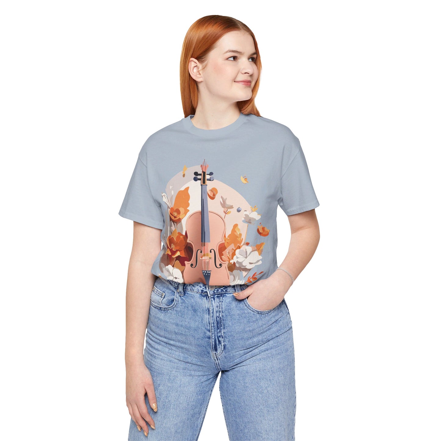 T-shirt en coton naturel - Collection Musique