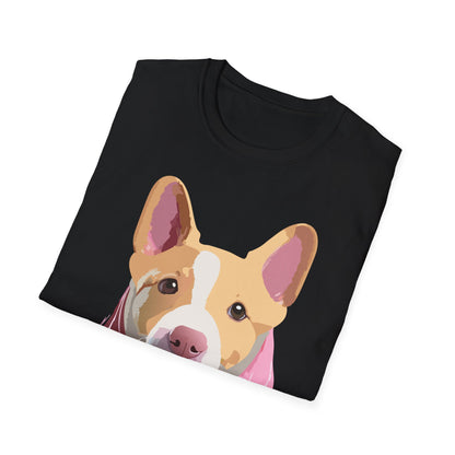 Dog Shirt Unisex Animal Print Tee Cotton T Shirt For Pet Lovers