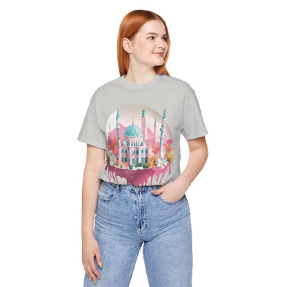 Natural Cotton Tee Shirt - Istanbul, Turkey Printify