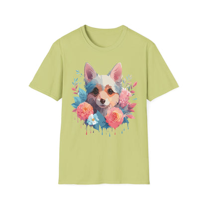 Dog Shirt Unisex Animal Print Tee With Cute Dog Designs And Comfort