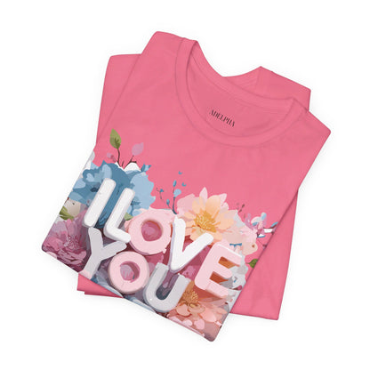 Natural Cotton Tee Shirt - Love story Collection Printify