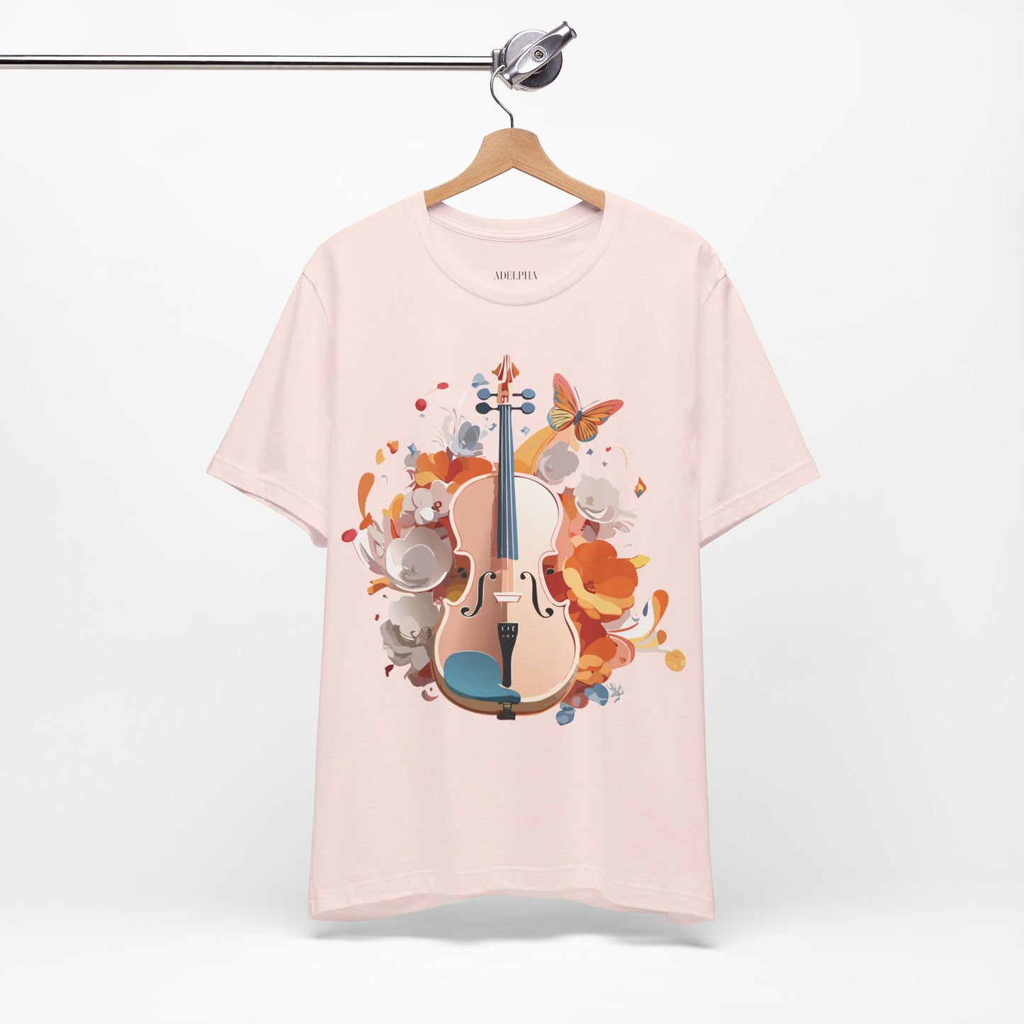 Natural Cotton Tee Shirt - Music collection