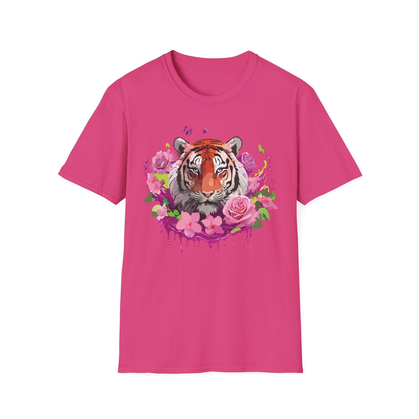 Tiger Shirt, Shirt with Tiger, Animal Tee, Shirt with Animals