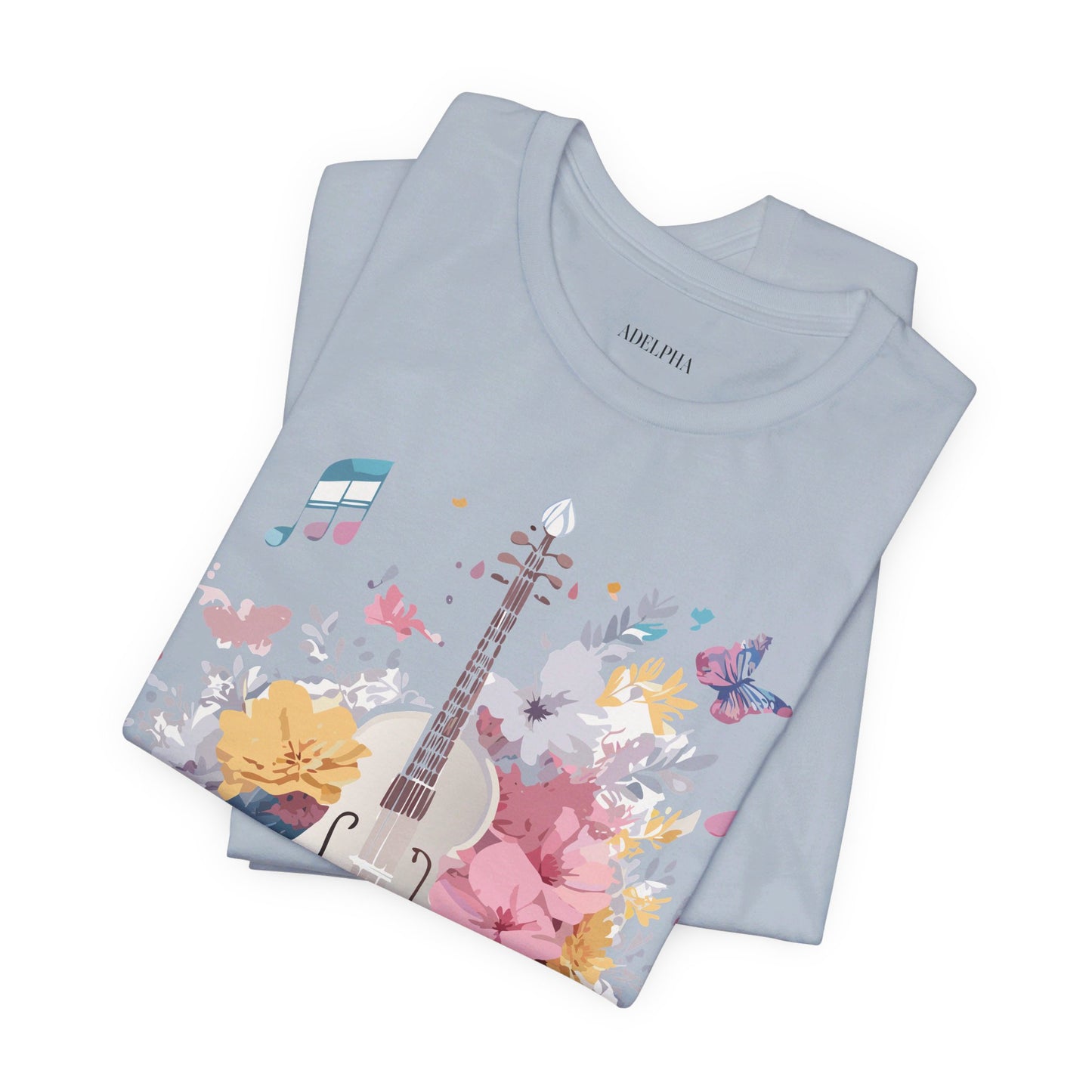 Natural Cotton Tee Shirt - Music collection