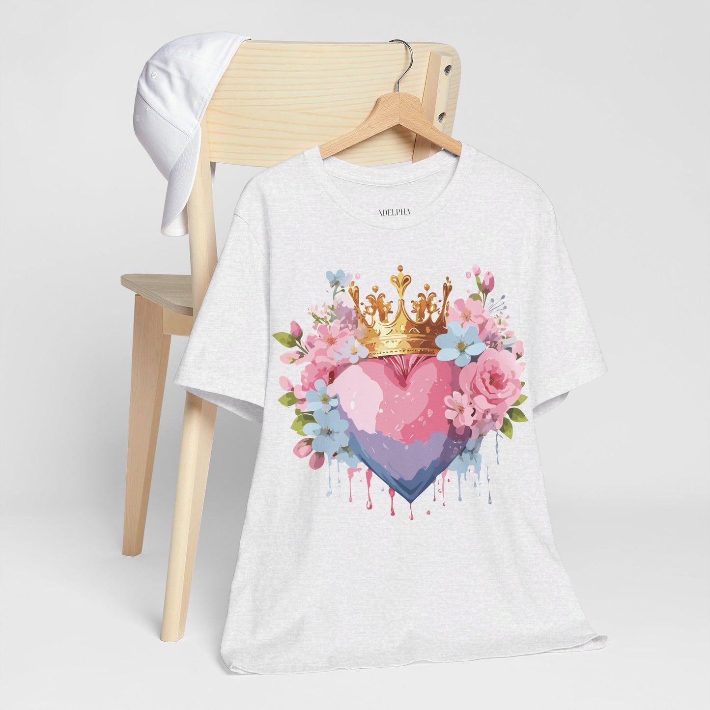 Natural Cotton Tee Shirt - Love story Collection