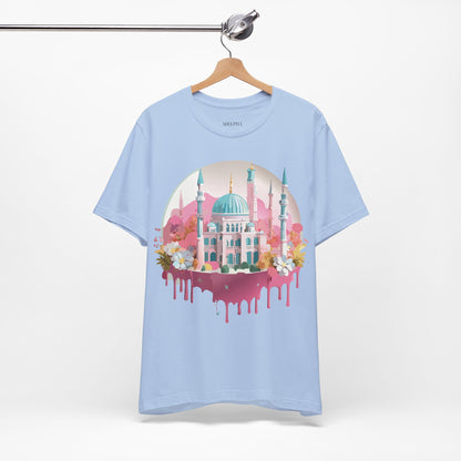 Natural Cotton Tee Shirt - Istanbul, Turkey Printify