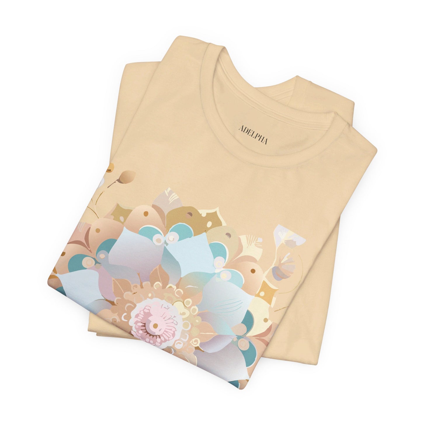 T-shirt en coton naturel - Collection Médaillon