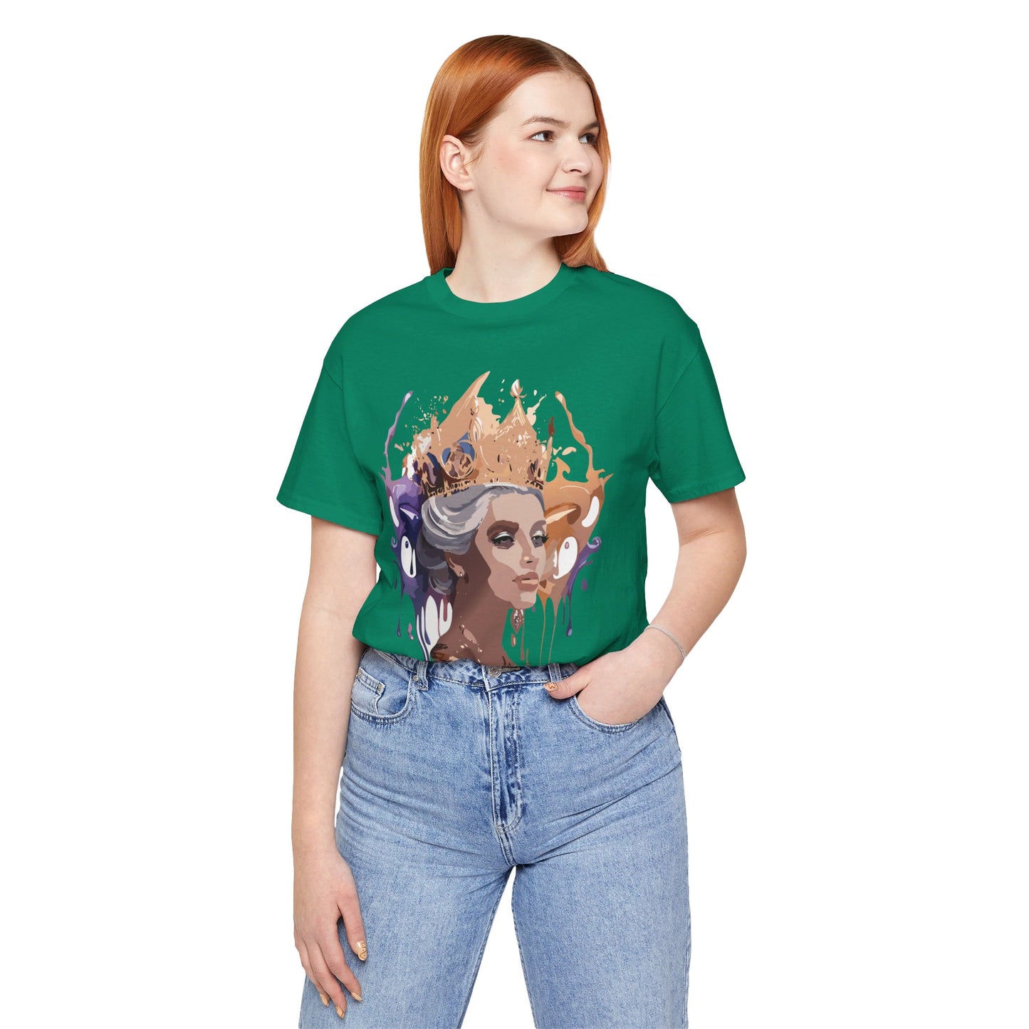 Natural Cotton Tee Shirt - Queen Collection