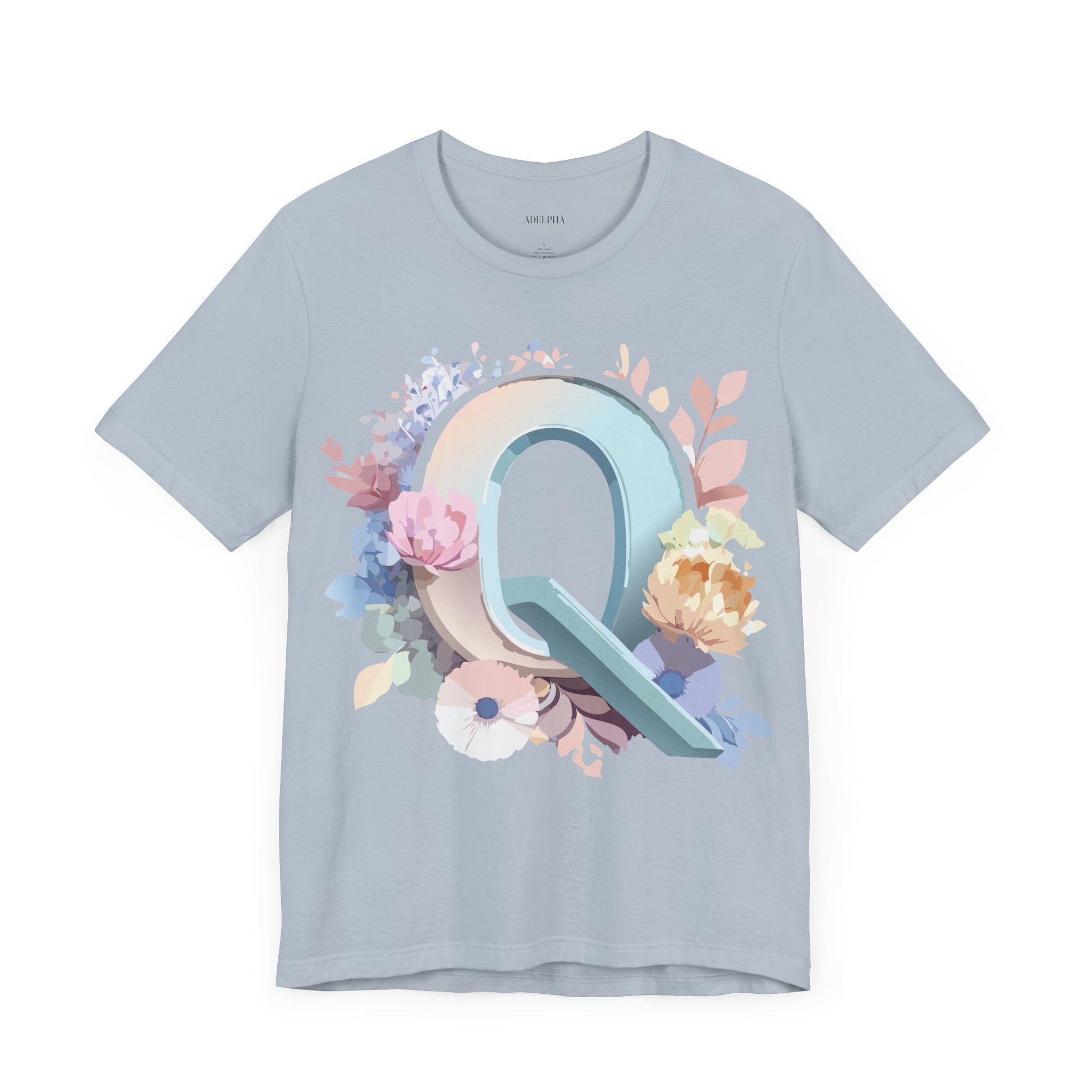 Letter Shirt, Letter Q Shirt - ADELPHA
