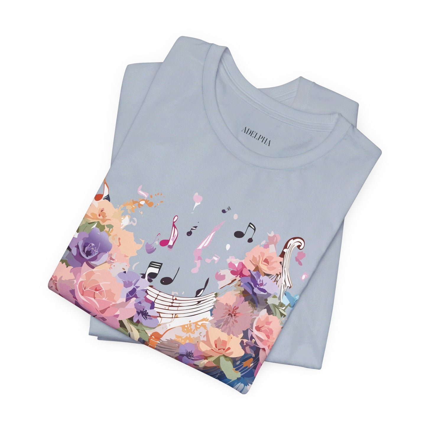 Natural Cotton Tee Shirt - Music collection