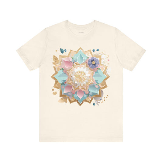 Natural Cotton Tee Shirt - Medallion Collection