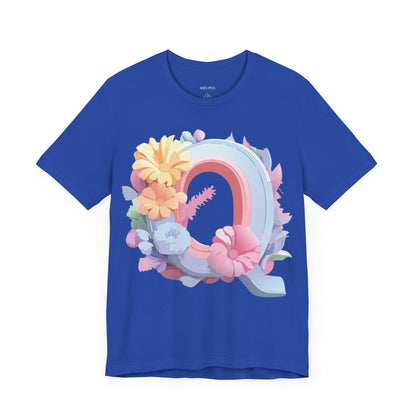 Letter Shirt, Letter Q Shirt - ADELPHA