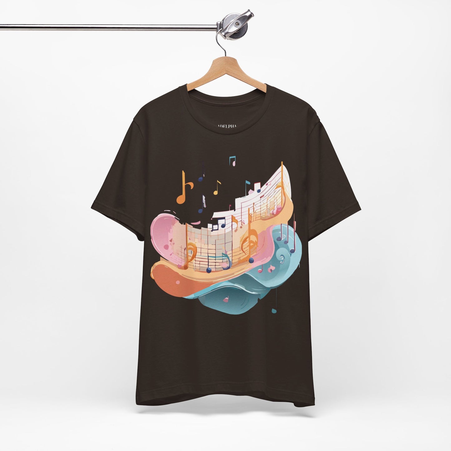 T-shirt en coton naturel - Collection Musique