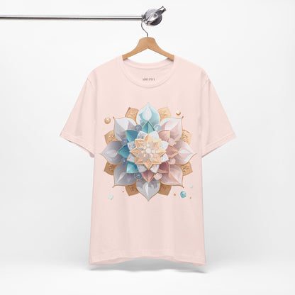 Natural Cotton Tee Shirt - Medallion Collection Printify